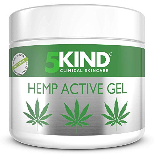 Gel de Cáñamo Alivio Activo para Músculos y Articulaciones- Gran Poder Calmante Fórmula con Aceite de Cannabis Rica en Extractos Naturales Para el Alivio de Pies, Rodillas, Espalda, Hombros (300ml)