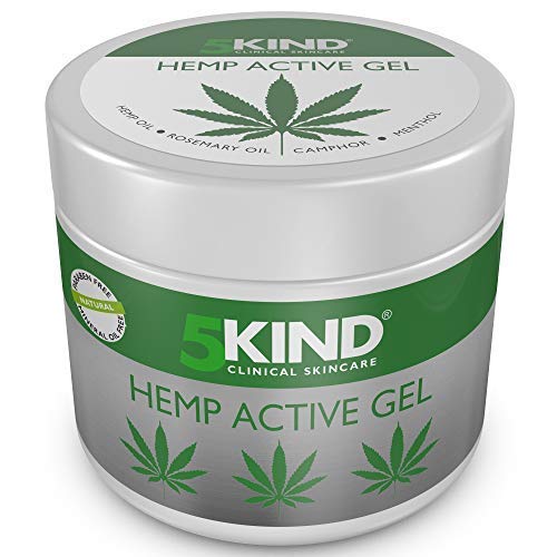 Gel de Cáñamo Alivio Activo para Músculos y Articulaciones- Gran Poder Calmante Fórmula con Aceite de Cannabis Rica en Extractos Naturales Para el Alivio de Pies, Rodillas, Espalda, Hombros (300ml)