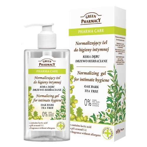 Gel Higiene Intima a base de Corteza de Roble Arbol del Té y Acido Láctico 300 ml