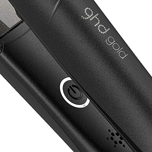 ghd gold styler - Plancha de pelo profesional para todo tipo de cabello, tecnología dual-zone, dos sensores para una temperatura homogénea, alisa, crea ondas o rizos + Neceser térmico plancha de pelo