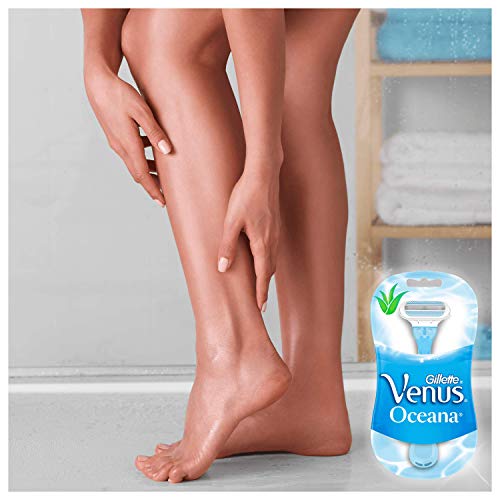 Gillette Venus Oceana Maquinillas Desechables Para Mujer - 4 Unidades