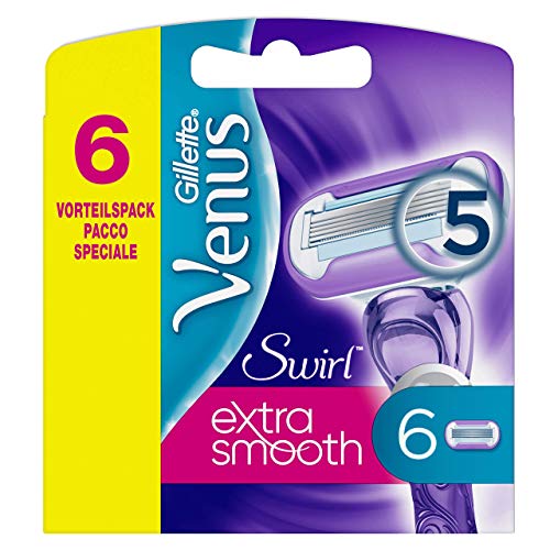 Gillette Venus Swirl – Cuchillas de afeitar – Pack de 6