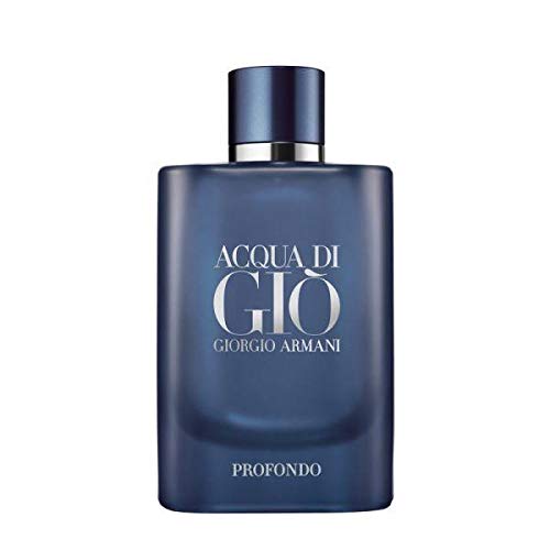 GIORGIO ARMANI ACQUA DI GIO Profondo Eau DE Parfum 75ML VAPORIZADOR Unisex Adulto, Negro, Único