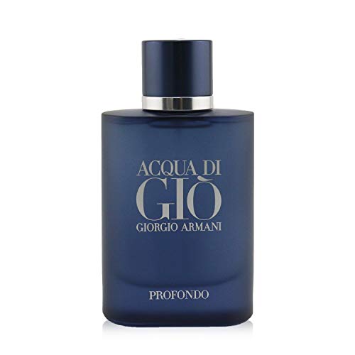 GIORGIO ARMANI ACQUA DI GIO Profondo Eau DE Parfum 75ML VAPORIZADOR Unisex Adulto, Negro, Único