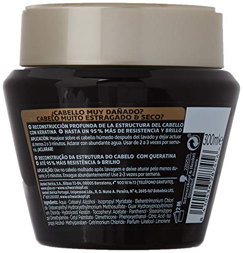 Gliss - Mascarilla Ultimate Repair para Cabellos Muy Dañados - 300ml - Schwarzkopf