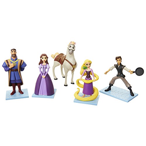 Glop Games- Rapunzel Set de Figuras (Jakks Pacific 2.0)