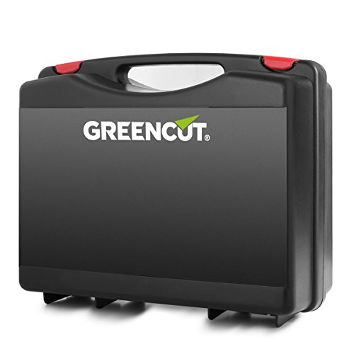 GREENCUT MMA200 - Soldador inverter turbo ventilado de corriente continua DC, 200A, Potencia Regulable, con Tecnología iGBT Máquina de Soldadora Portátil