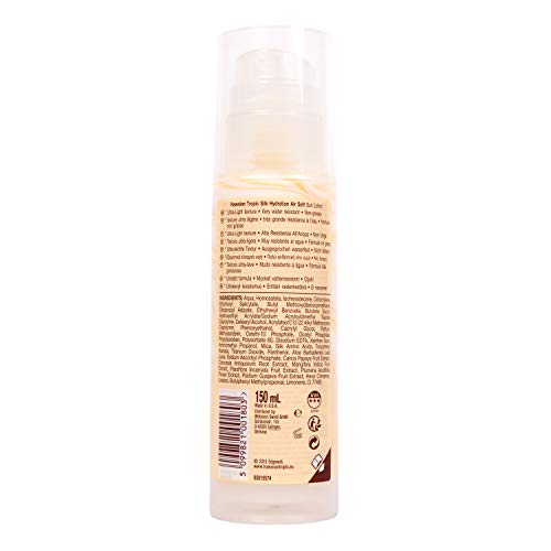 HAWAIIAN Tropic Silk Air Soft SPF 50 - Crema Solar Ultraligera con Lazos de Seda, 150 ml