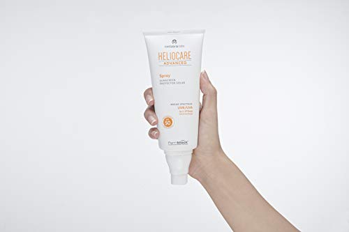 Heliocare Advanced Spray SPF 50 - Crema Solar Corporal, Ligera, de Rápida Absorción, para Todo Tipo de Piel, Alta Protección, Spray Multiposición, 200ml (12085)