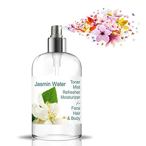 Hidrolato de Jazmín 500ml spray ● Agua Floral ● Tónico 100% Natural ● Hidratante Piel Sensible ● Calmante Piel Iritada ● Antiedad Piel Madura ● Refrescante para Cuerpo, el Aire o Perfume para el pelo