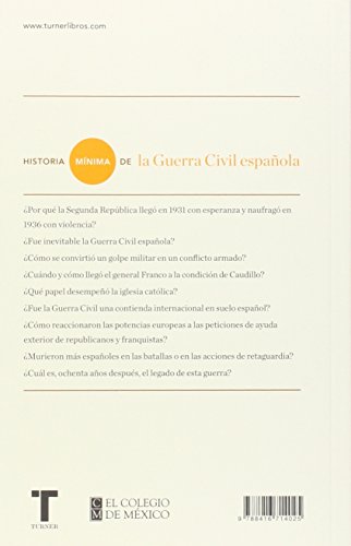 Historia mínima de la Guerra Civil española (Historias mínimas)