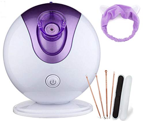 HSD Nano iónico Vaporizador facial Sauna Home SPA niebla caliente hidratante poros limpieza clara humidificador de cuidado de la piel