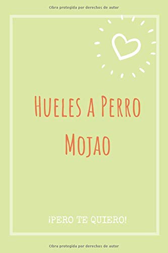 Hueles a Perro Mojao ¡Pero Te Quiero!: Regalo de San Valentín para Hombre o Mujer | Tamaño A5 | Portada Original Y Romántica | Con 110 Páginas para Escribir lo Que Quiera