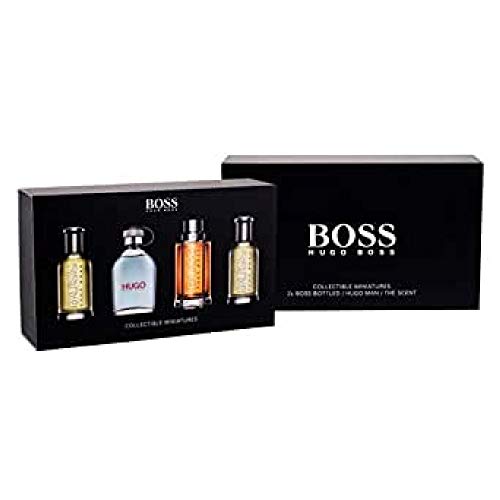 Hugo Boss Boss Collectible Miniatures Set Man Bottled Edt 2X 5 Ml+Hugo Men Edt 5 Ml+The Scent Edt 5 Ml - 5 ml