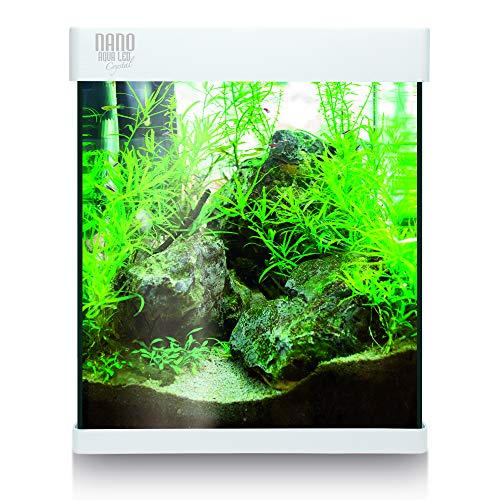 ICA KNA30 NANO Aqualed Crystal - Kit acuario, Blanco