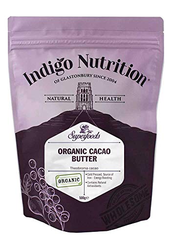 Indigo Herbs Manteca de Cacao Orgánico 500g