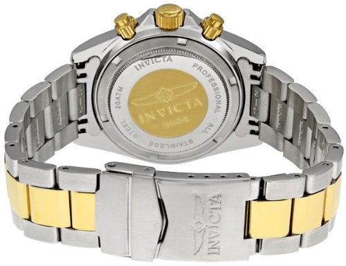 Invicta 3644 Speedway Reloj Unisex acero inoxidable Cuarzo Esfera azul