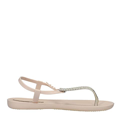 Ipanema Class Glam III Fem, Sandalias Planas para Mujer, Beige, 40 EU