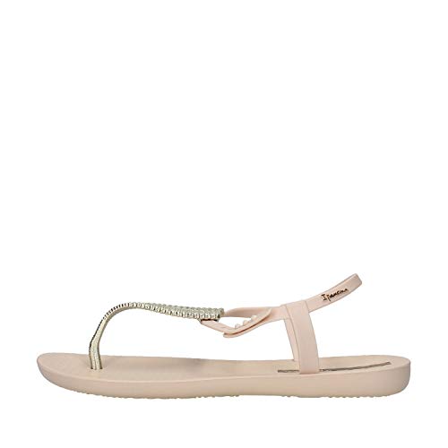 Ipanema Class Glam III Fem, Sandalias Planas para Mujer, Beige, 40 EU