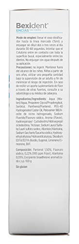 ISDIN Bexident Encías Uso Diario Colutorio, Previene el sangrado y la inflamación por gingivitis, Higiene bucal diaria 1 x 250 ml