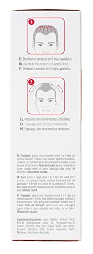 ISDIN Lambdapil Loción Anticaída | 40% Gratis 2ª Unidad | Aumenta la densidad del cabello | 2x20 Monodosis de 3ml