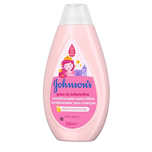 Johnson's Baby Gotas de Brillo - Acondicionador para niños, 3 x 500 ml