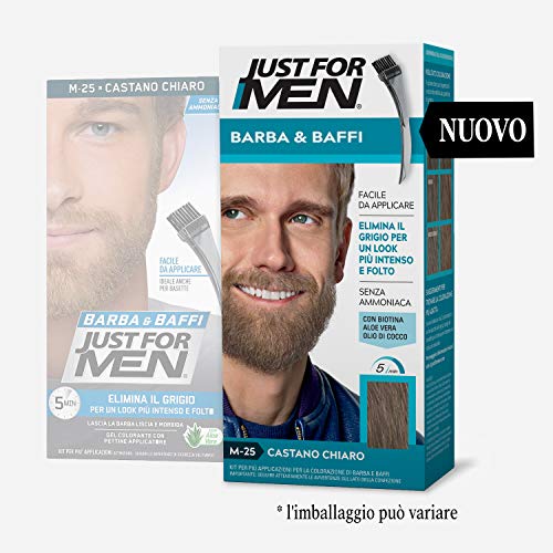 Just for Men® - Bigote y Barba M25 - Castano Chiaro