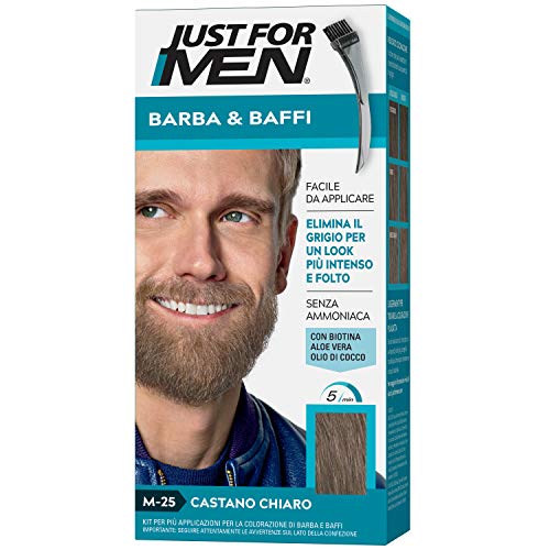 Just for Men® - Bigote y Barba M25 - Castano Chiaro