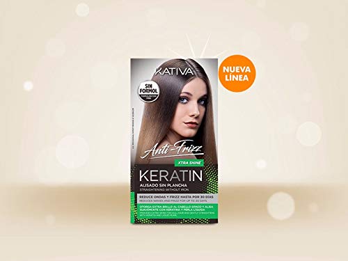 Kativa Anti Frizz Xtra Shine Alisado Sin Planca Keratin 210ml