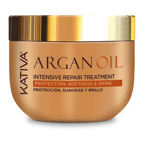 Kativa Argan Oil Mascarilla Cabello, Mostaza, 500 Gr - 530 g