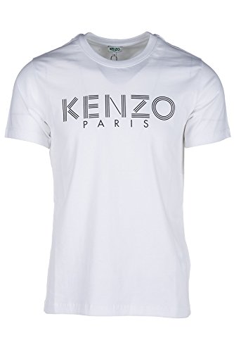 Kenzo Bianco - Camiseta de manga corta para hombre blanco M