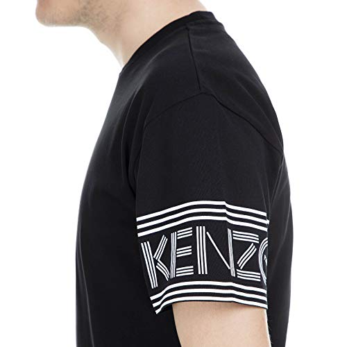 Kenzo Sport Paris - Camiseta (talla M), color negro