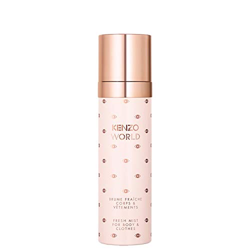 Kenzo World Body Mist Eau de Toilette 100 ml Spray – Agua corporal y ropa para mujer