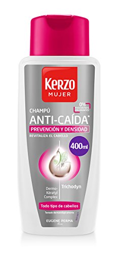 Kerzo Champú Anticaída para Mujeres - 400 ml