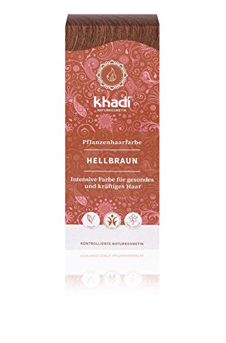 Khadi Tinte Herbal Color Castaño Claro, 100 g