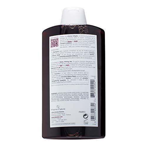 KLORANE - KLORANE Champú al Extracto de Quinina 400 ml (3282770106473)