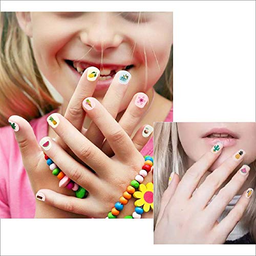 Konsait Nail Art Stickers Uñas Decoración Pegatinas de arte- Flor Hojas Flamencos Etiqueta Engomada Del Clavo Tatuaje Tatuajes de Uñas de Verano