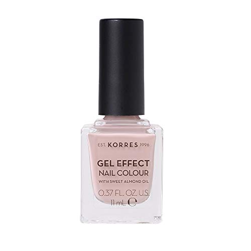 Korres Sweet Almond Oil - Esmalte de uñas con efecto gel, n.º 32 Cocos Sand, 110 g