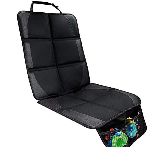 KYG Protector de Asiento de Coche para Silla de Bebé Compatible con ISOFIX Asiento Funda Impermeable Protegida Asientos contra Daños y Polvos