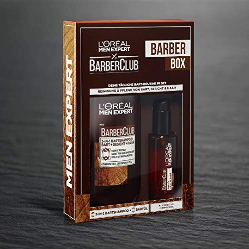 L 'Oréal Men expert Barber Club Barba caja waschgel y bartöl Set de regalo