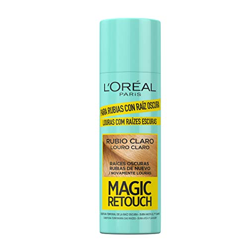 L´Oreal Paris Magic Retouch Spray, Retoca Raíces Oscuras para Cabellos Rubios Claros - Paquete de 3 x 100 ml - Total: 300 ml