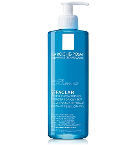 La Roche-Posay, Crema gel mousse limpiador facial, 400 ml