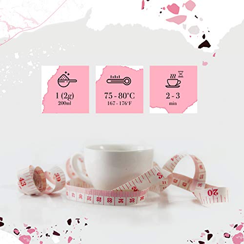 LaBonita Nature, Té Adelgazante quemagrasa para pérdida de peso. 100% Orgánico. Compuesto de té rojo pu-erh, manzana, hibisco, escaramujo y cola de caballo, [Calidad Premium], Lata granel, 100