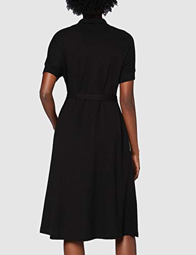 Lacoste EF2302 Vestido, Negro, S para Mujer