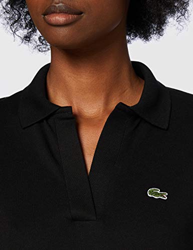 Lacoste EF2302 Vestido, Negro, S para Mujer