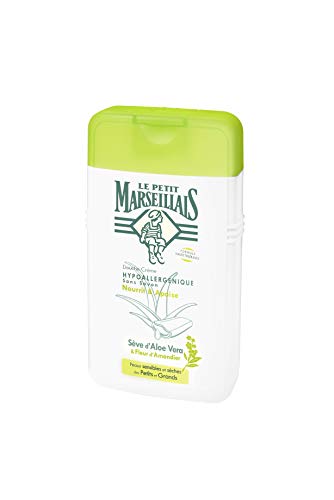 Le Petit Marseillais DCH - Crema hipoalergénica de savia de aloe y almendro en flor, 250 ml, 3 unidades