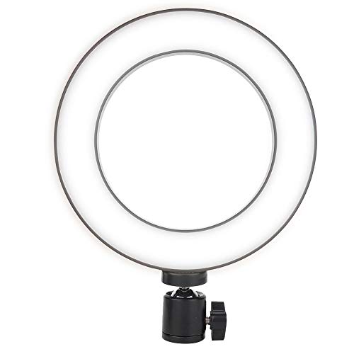 LED Live Streaming Ring Light, Fotografía Selfie Tattoo Fill Light + Transmisión en vivo Autotemporizador Beauty Fill Light Anillo Lámpara para Mujeres y Hombres y Salón y Belleza Blog Maquillaje Vide