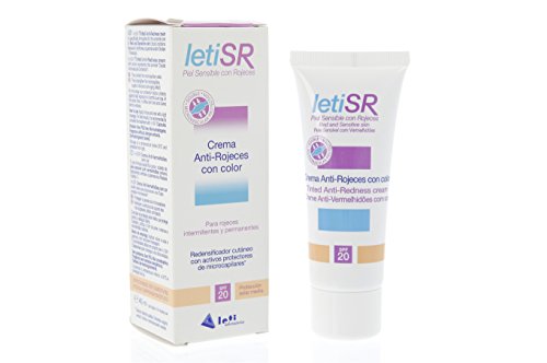 Leti SR, Crema Anti-Rojeces Color - 40 ml.