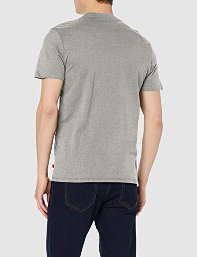 Levi's Graphic Set-In Neck, Camiseta para Hombre, Gris (C18976 Graphic H215 Midtone Htr Grey Graphic H215-Hm 36.2 138), XX-Large