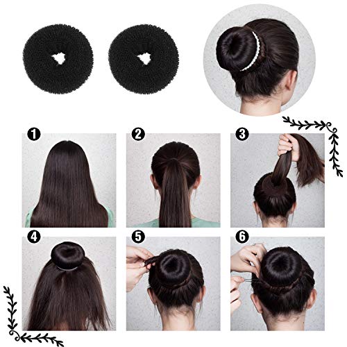 Lictin Accesorios de Peinado Kit Set para Mujeres; Set de Diseño de Cabello